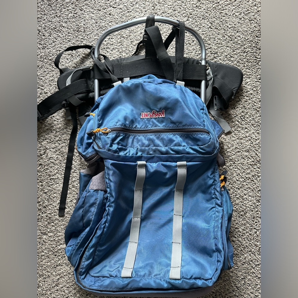 Vintage Jansport Hiking Backpack with Alumnium Frame